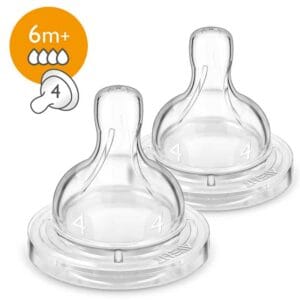 Tetina Philips Avent Anti-colic Flujo Rápido 6m+, 2 uds