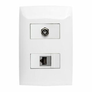 Toma para Telefono y Telecable Leviton CIEN