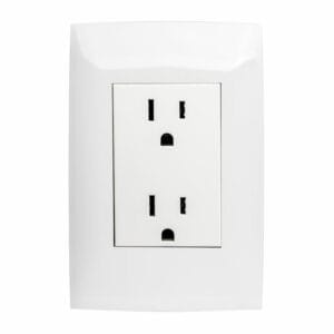 Tomacorriente Doble Leviton CIEN, 15 Amp