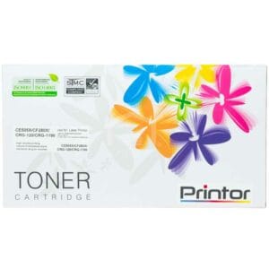 Toner Compatible con Impresora Láser HP & Canon, CE505X/CF280X  CRG-120/CRG119II