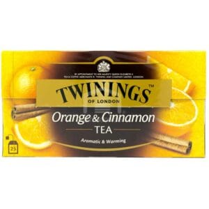 Té Sabor Naranja y Canela Twinings, 25 uds