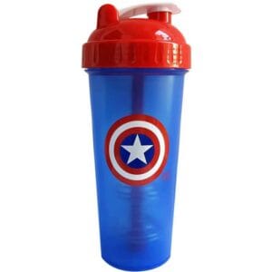Vaso Agitador PerfectShaker Hero Series Capitan America, 28oz
