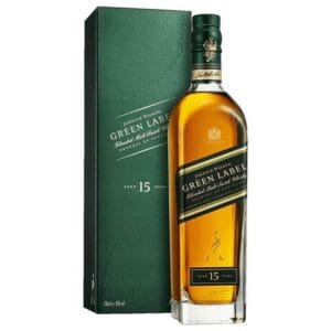 Whisky Johnnie Walker Green Label 15 Años, 750 ml