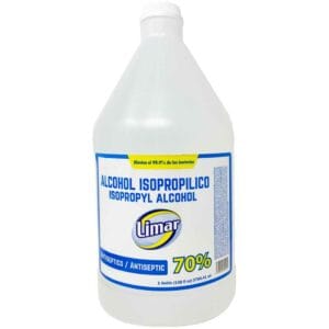Alcohol Isopropilico 70% Limar, 1 gal