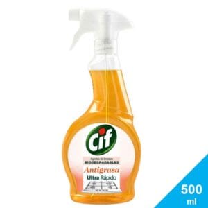 Limpiador Líquido Cif Ultra Rápido Antigrasa Biodegradable, 500 ml