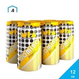 Cerveza MIA Domino Pilsner, 12 oz