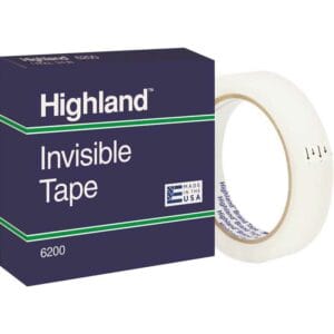Cinta Adhesiva Invisible 3M Highland (3/4" x 1296")