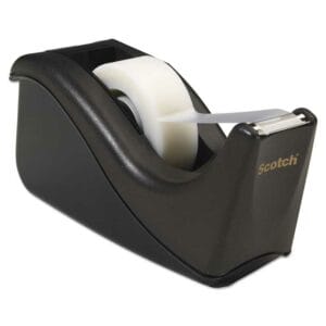 Dispensador de Cinta Adhesiva de Escritorio Scotch Negro