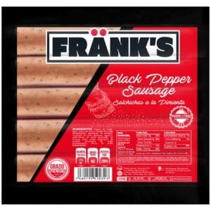 Salchichas a la Pimienta Frank's, 5 uds