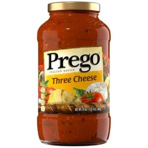 Salsa Italiana Prego Tres Quesos, 24 oz