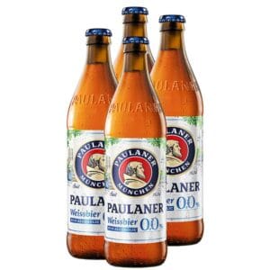 Cerveza Paulaner Hefe-Weißbier Non-Alcoholic, 16.9 oz