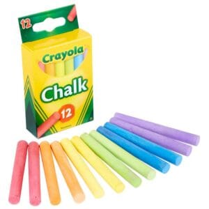 Tizas Crayola Enceradas (12 uds)