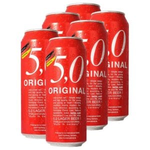 Cerveza 5,0 Original Lager, 16.9 oz