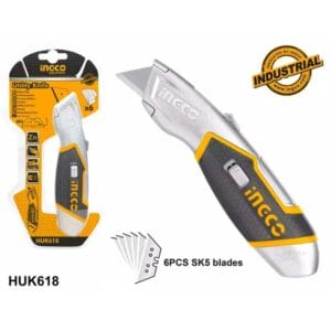 Cuchilla Curva INGCO Industrial Renovable (61 mm x 19 mm)