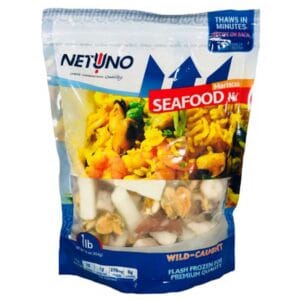 Mezcla de Mariscos Netuno Congelados, 1 lb