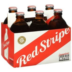 Cerveza Red Stripe, 11.2 oz