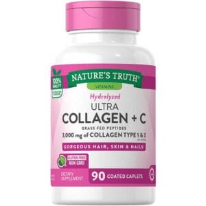 Colágeno + C Nature's Truth 3,000 mg, 90 Tabletas