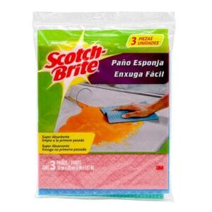 Paño Esponja Scotch-Brite Biodegradable (3 uds)