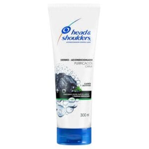Dermo Acondicionador Head & Shoulders Purificación Capilar Carbón Activado, 300 ml
