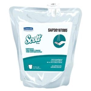 Sanitizante Líquido para Manos Scott en Spray (12 uds x 400 ml)