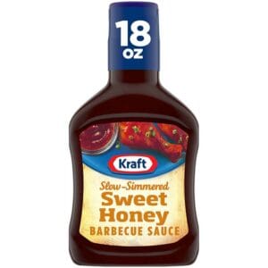 Salsa Kraft Miel Dulce para Barbacoa, 18 oz