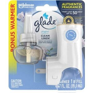 Ambientador Glade Automatic de Piso Fragancia Lino Fresco, 0.67 oz