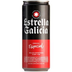 Cerveza Estrella Galicia Especial Lata 11.2 oz