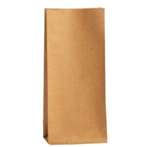 Funda de Papel Kraft 5K 12.40" x 5.51" x 3.54" sin Asa (100 uds)