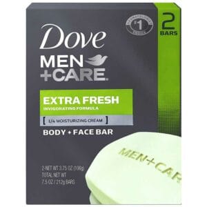 Jabón en Barra Dove Extra Fresh (2 x 106 g)