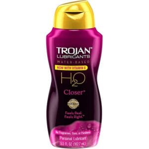Lubricante Trojan H2O Closer, 5.5 oz