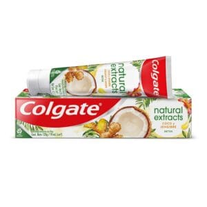 Pasta Dental Colgate Natural Extracts Coco y Jengibre, 120 g
