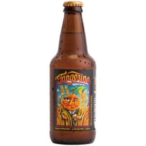 Cerveza Lost Coast Tangerine Wheat, 12 oz