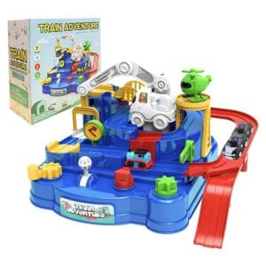Juego de Pista Montessori Train Adventure
