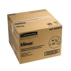 Servilletas Kleenex Pop Up (18 x 125 uds)