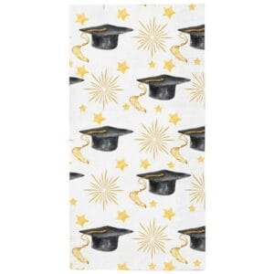 Servilletas Tipo Buffet con Motivo "Graduación" (16 uds)