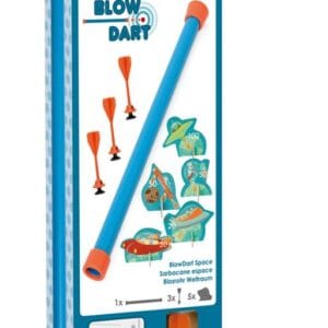 Juego de Soplar Dardos de Goma Motivo Espacial Scratch Europe