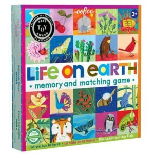 Juego de Memoria y Combinación “Vida en la Tierra” eeBoo