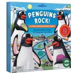 Juego de mesa ¡La Roca de los pingüinos! eeBoo