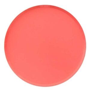 Platos Desechables Grandes con Motivo "Coral" 9" (8 uds)