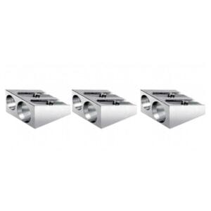 Sacapuntas Bambary Metal (3 uds)