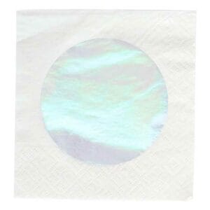 Servilletas de Cóctel con Motivo "Iridescent" (20 uds)