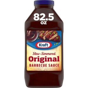 Salsa Kraft Original para Barbacoa, 82.5 oz