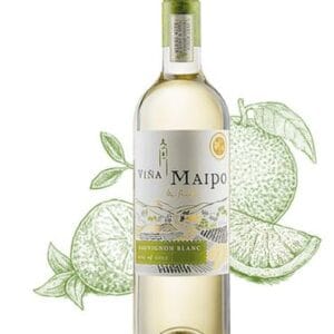 Vino Blanco Sauvignon Blanc Viña Maipo, 750 ml