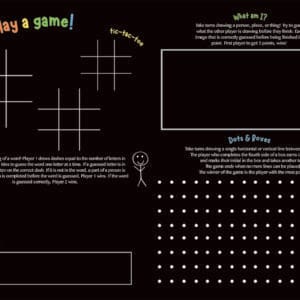 Pizarra de Actividades de Juegos Reutilizable The Pencil Grip