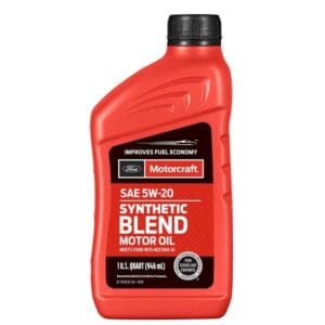 Aceite Motorcraft de Motor 5W-20 Mezcla Sintética, 946 ml