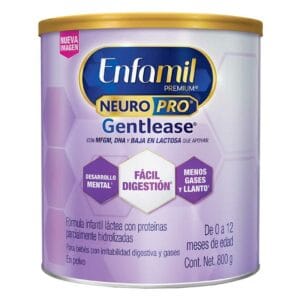 Enfamil Gentlease Premium Fórmula Infantil en Polvo, 800 g
