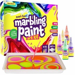 Kit de Pintura de Mármol para Niños Dan & Darci