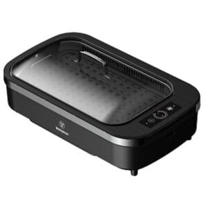 Parilla Electrica Smokeless con Tapa de Vidrio Westinghouse