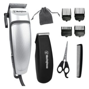 Set Maquina Cortadora de Pelo con 13 Piezas Westinghouse
