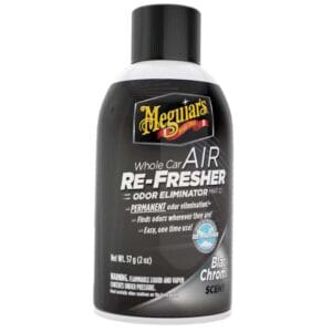 Eliminador de Olores Meguiar's Aroma Cromo Negro 2 oz